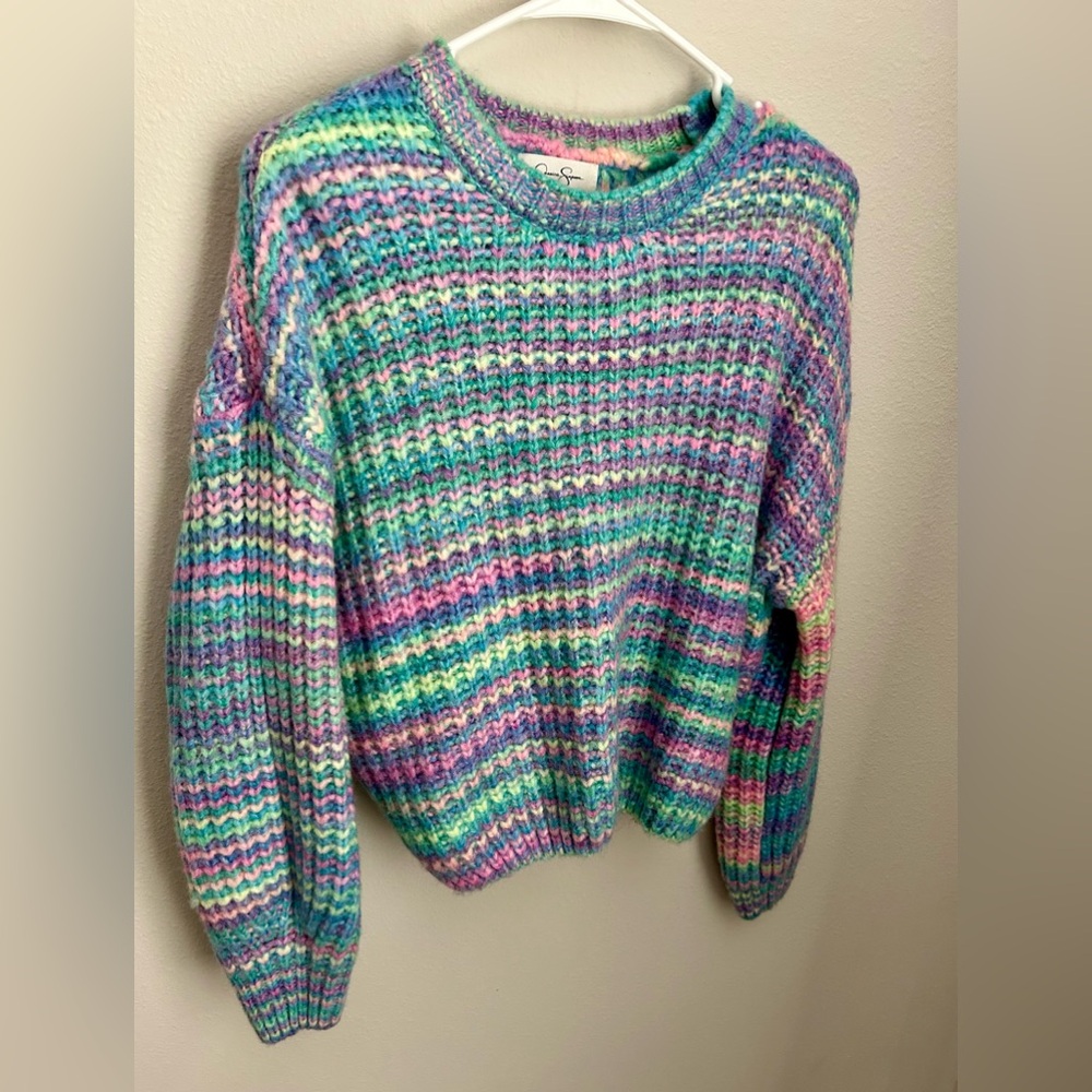 Colorful Striped Sweater